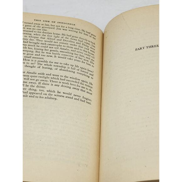 This Side Of Innocence By Taylor Caldwell Historical Romance Vintage 1947 - Picture 5 of 9